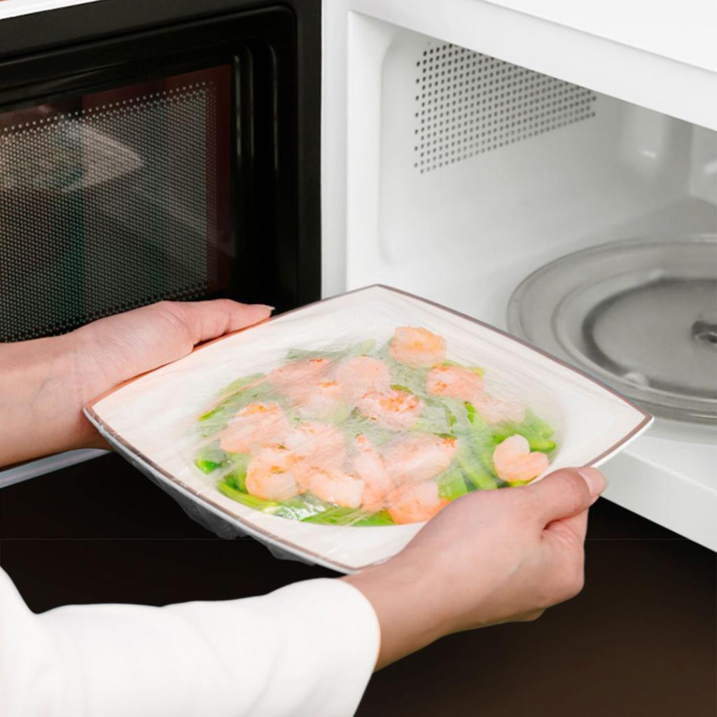 Disposable Food Storage Covers Stretch Anti-Odor Food Fresh-Keeping Film 100pcs Food Protective Kitchen Tools