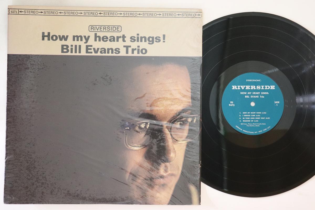 

LP Record BILL EVANS - How My Heart Sings RS9473 RIVERSIDE 1967 US Jazz Used