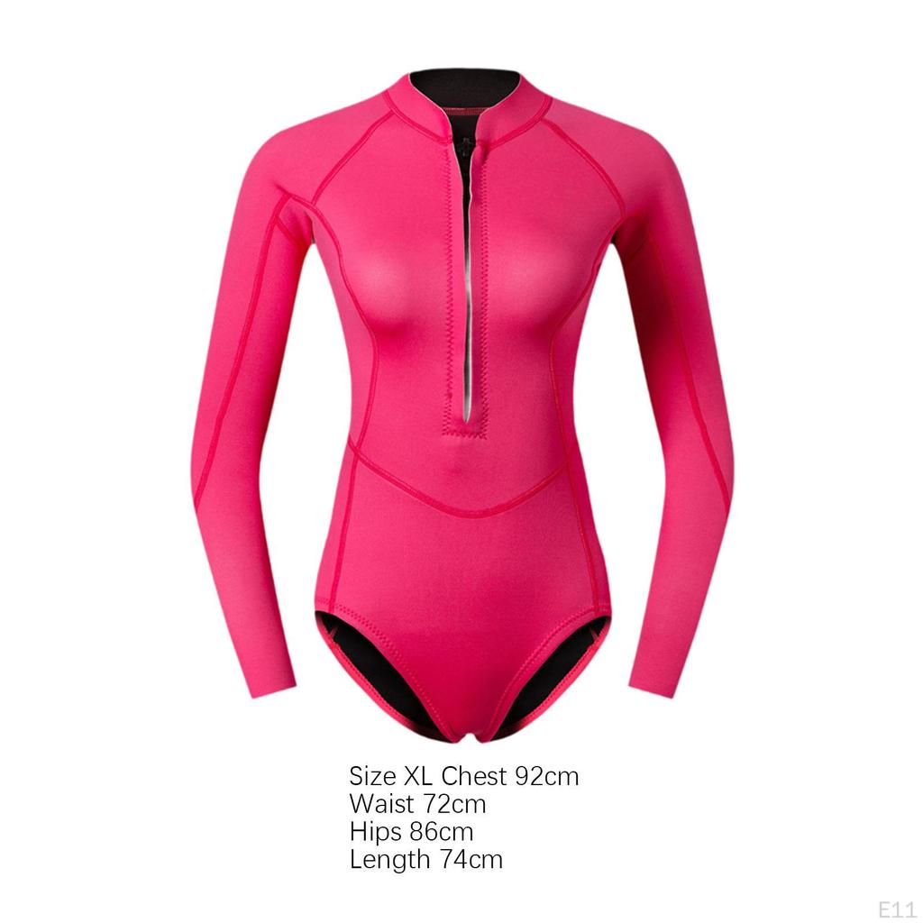 Damski krótki kombinezon piankowy 2 mm z neoprenu, wygodny, mokry kombinezon do nurkowania, kajakarstwa i surfingu