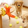 Automatic Tennis Ball Launcher For Dogs Cats Interactive Pet Toy Relieving Boredom Indoors Throw Launcher Dog Training Toys