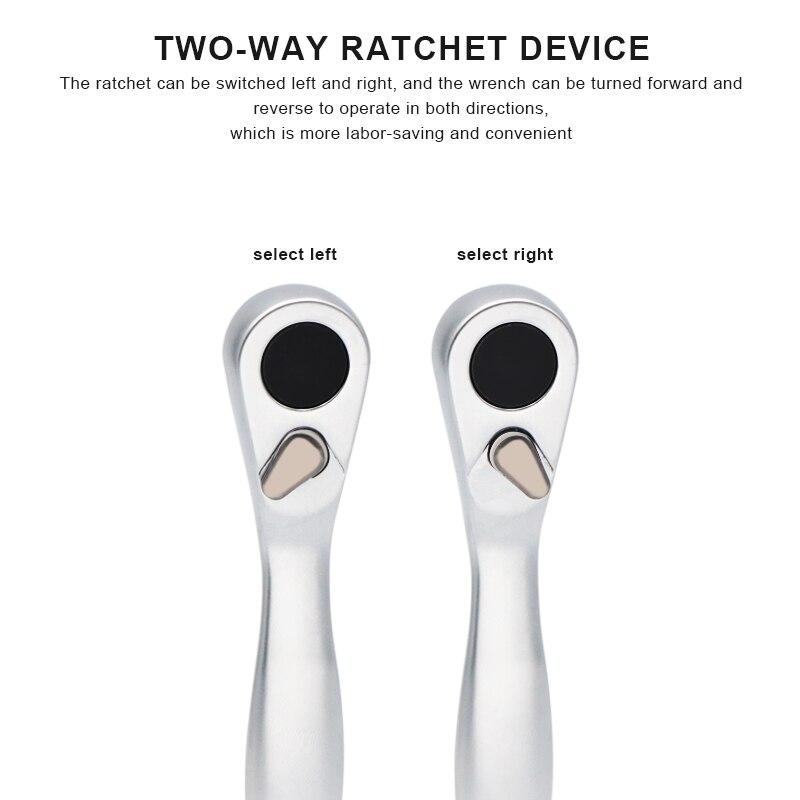 Zestaw kluczy grzechotkowych do rowerów, szybkozłączki, narzędzia naprawcze, klucz imbusowy 1/4, śrubokręt, narzędzie ręczne, akcesoria do naprawy rowerów