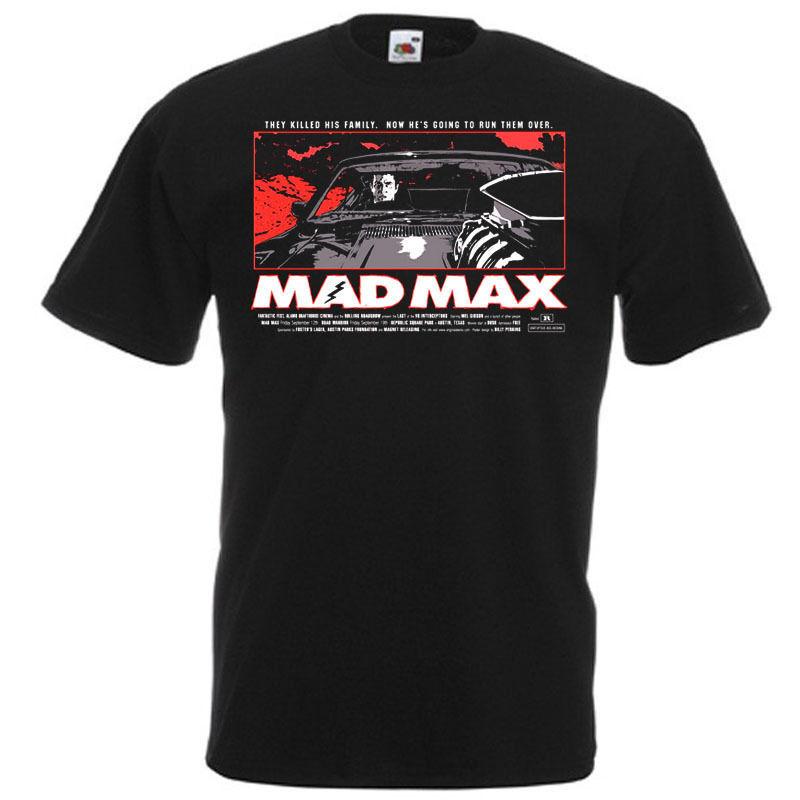 MAD MAX 1 Movie Poster T-shirt Black all sizes M