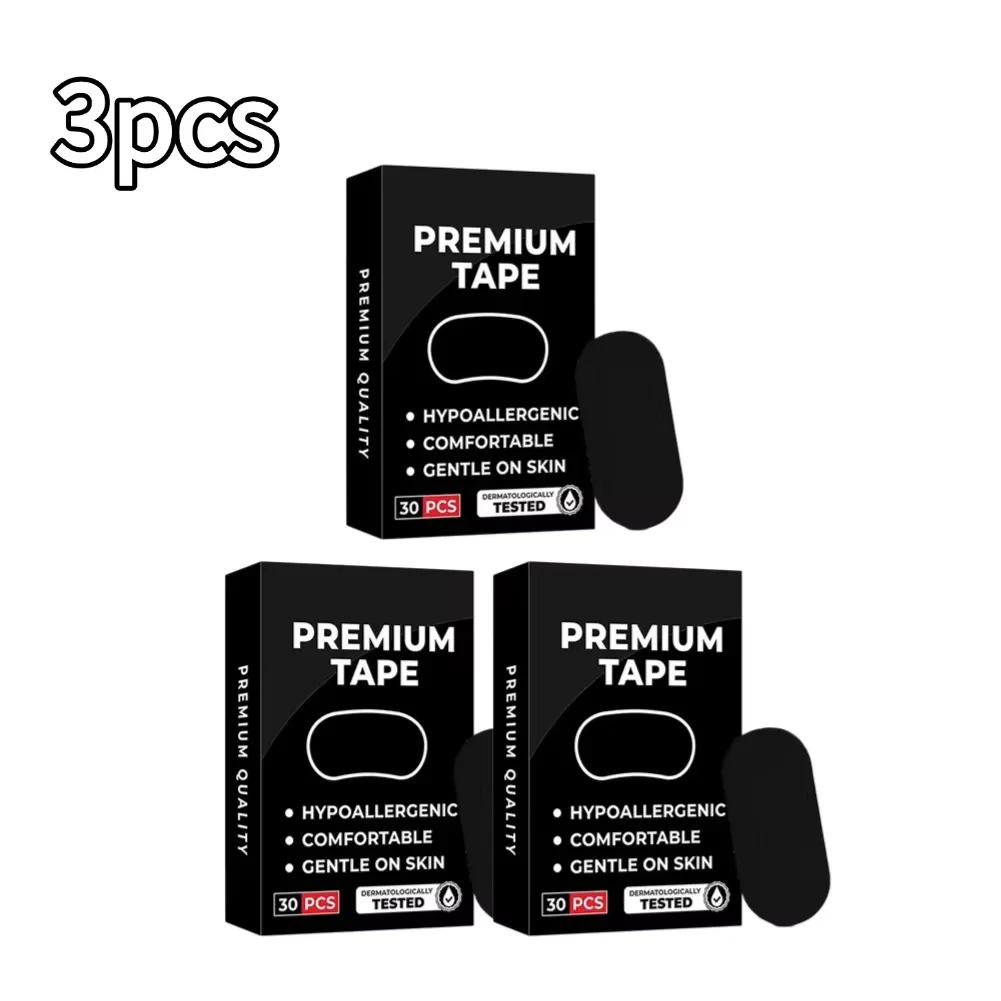 Elastic Sleep Tape for Snoring Stop Snoring Glue Tape Open Mouth Breath Correction Health Care 1/3/5/10 Pack