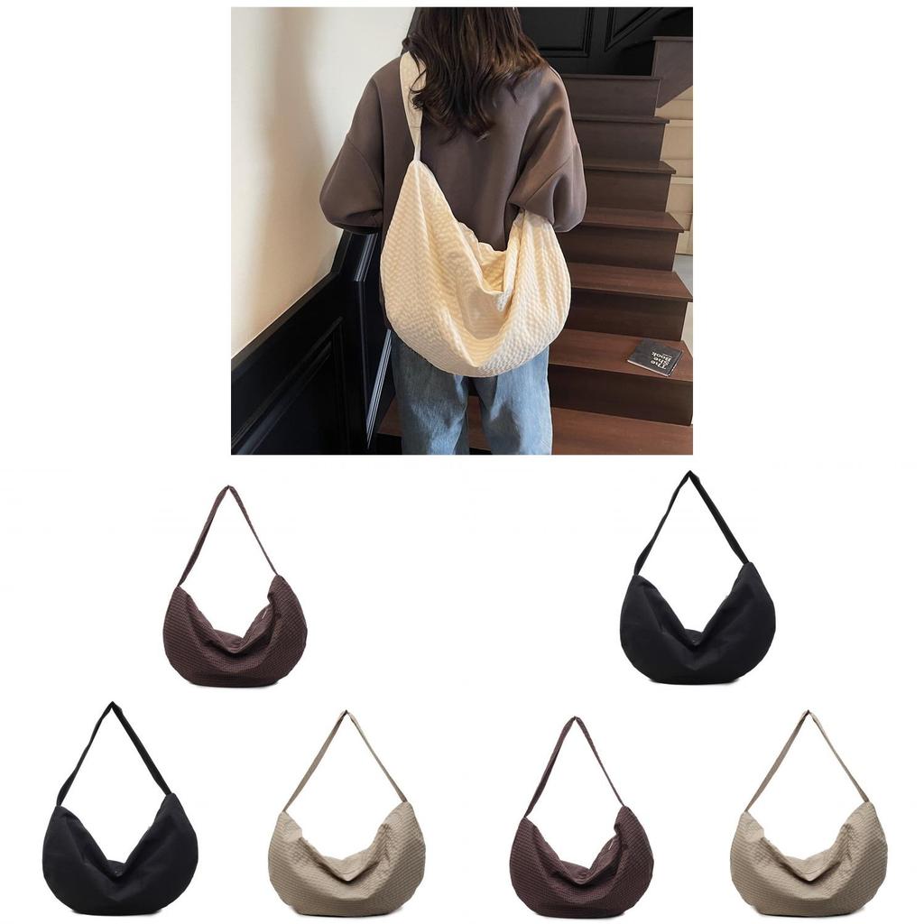 Summer Style Large Capacity Nylon Tote Bag With Zipper Closure For Daily Use