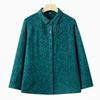 Hodo Women's Floral Pure Cotton Long-Sleeve Shirt
