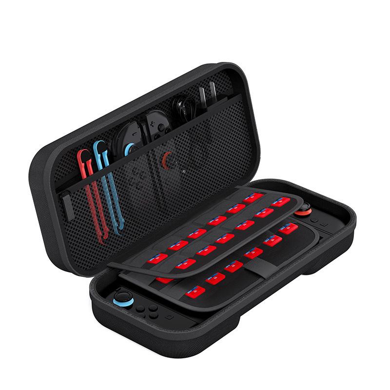 Foe Switch 2 Case, with 24 Games Cartridges Protective Hard Shell Travel Carrying Case Pouch for Console & Accessories Wii Case