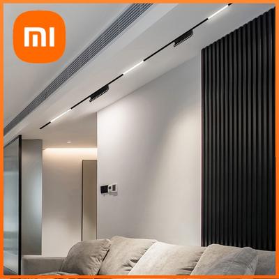New Magnetic Track Light Dimmable Remote Control 48VLed Ceiling Lamp Track Rail Lighting No Main Light Design Spotlight
