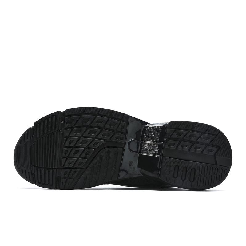 Fila Simple Versatile Solid Color Stain Resistant Dust Proof Wear Resistant Low Top Casual Shoes Women Casual Shoes Black F12W431116FBK