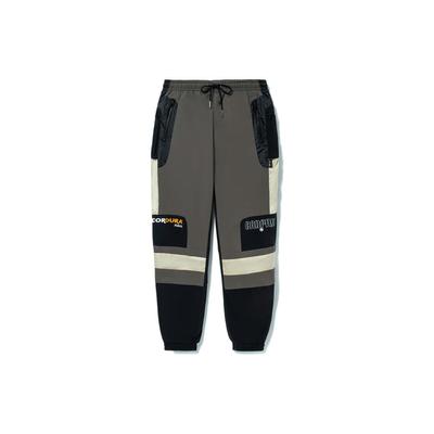 Li Ning Bad Five Color Block Jogger Pants Men Bottoms Gray AYKR545-3