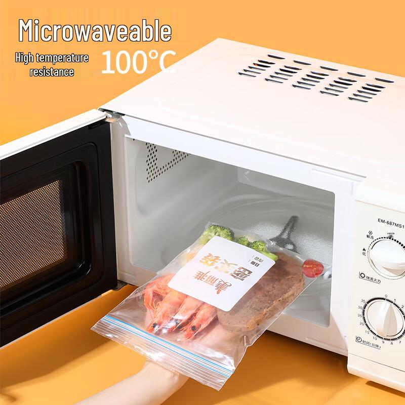 Meliya Refrigerator Food Storage Zipper Bags