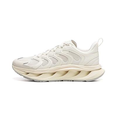 Li Ning Low Top Casual Shoes Men's Ivory AZGU071-1