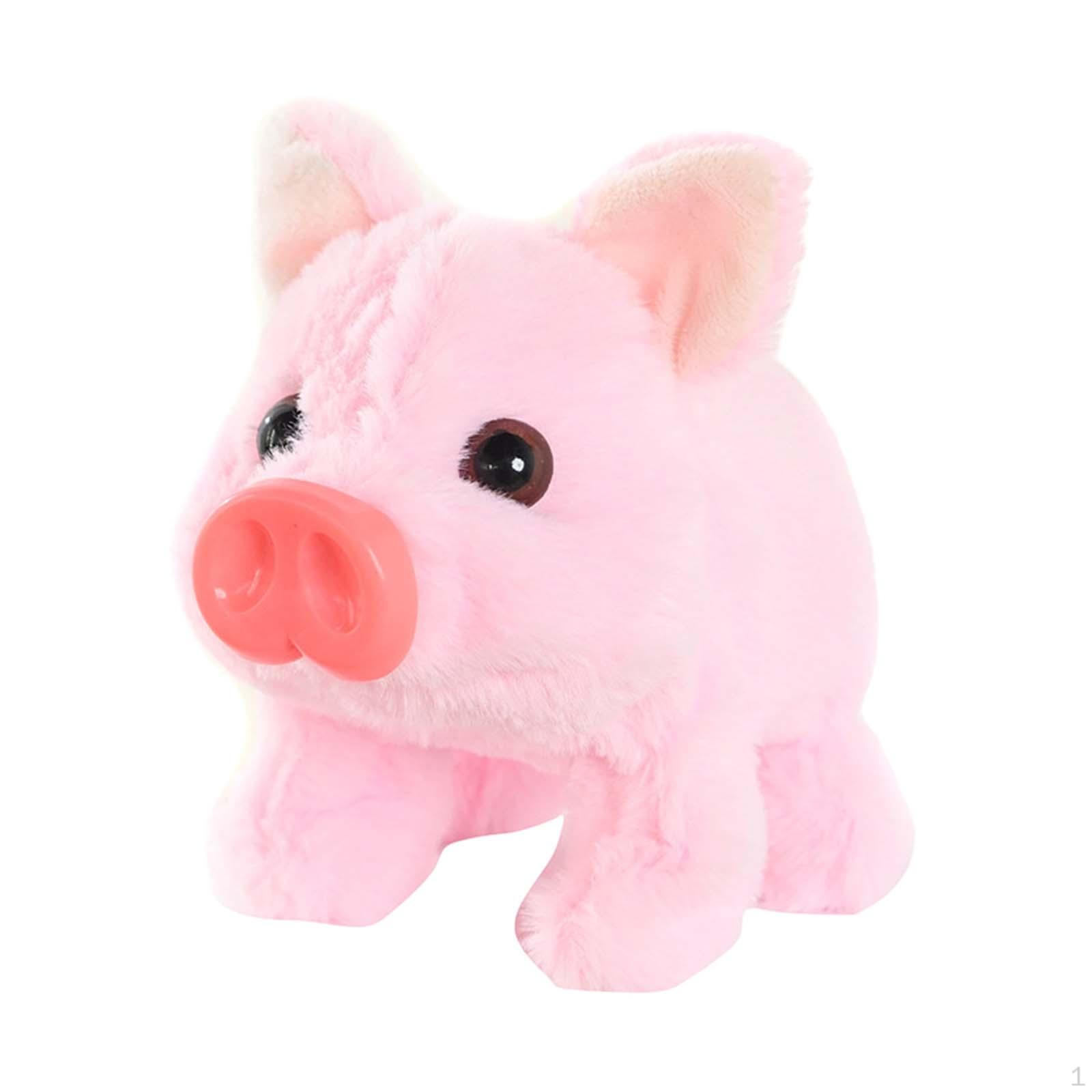 

Pig Doll, Animated Walking Pet for Kids And Girls розовый