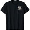 Raccoon In a Pocket Cute Pocket Raccoon T-Shirt