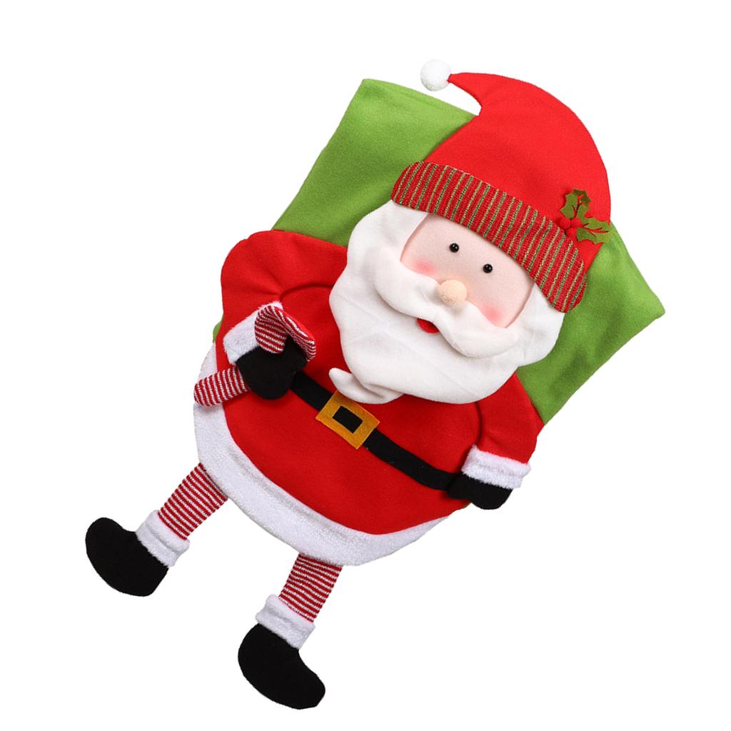 Weihnachtsdekoration Stuhl Festivalbezug Stuhlbezug Ornament Dinnerdeko