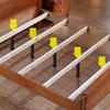 Furniture Bed Support Legs Multipurpose T-Shaped Stable Adjustables Bed Frame Legs For Sofa Wooden Bed Center Steel Bed Frame