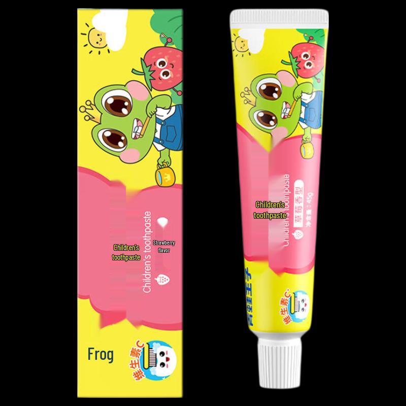 Frog Prince Kids  Strawberry Toothpaste