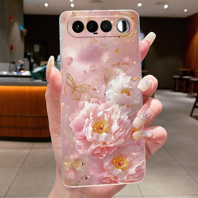 Phone Case For Realme 16 5G Fundas Capa Butterfly Bow Protective Casing Transparent Soft Silicone TPU Cover Coque