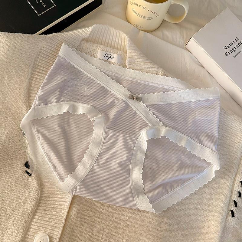 

Большие размеры женские модные универсальные трусики средней талии из хлопка с промежностью удобные дышащие трусики для беременных XXL лавандовый