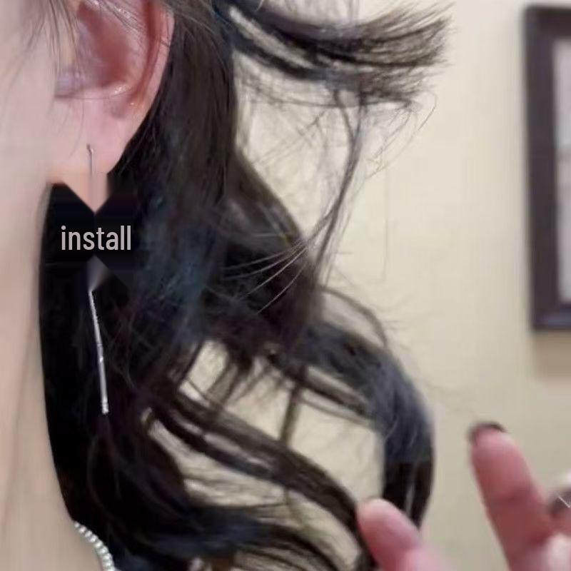 Leopard Print Star Thread Women's Luxury Fashion Earrings