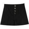 Korean Style Spring & Summer High-Waisted Tweed A-Line Shorts for Women - Casual, Slimming, Versatile, Fashion-Forward