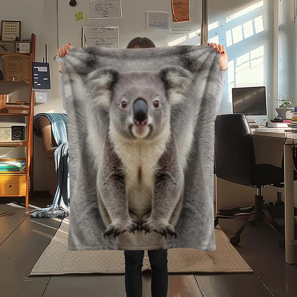 1Pc Cartoon Print Flannel Blanket, High Quality Comfortable for All Seasons, Home Decor, Warmth and Comfort, Perfect for Christmas Birthday Gift