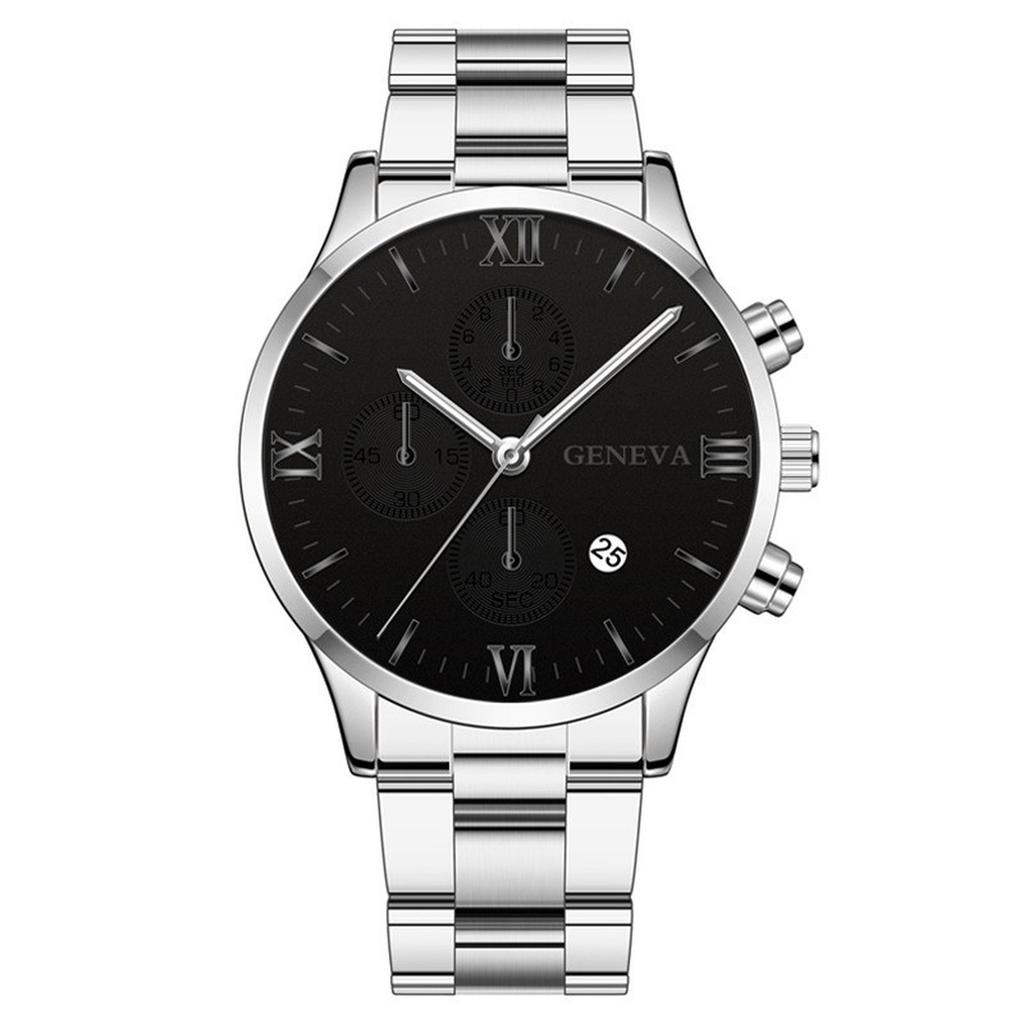 Mens Leather Business Fashion Watch Strap Watch For Gift Giving