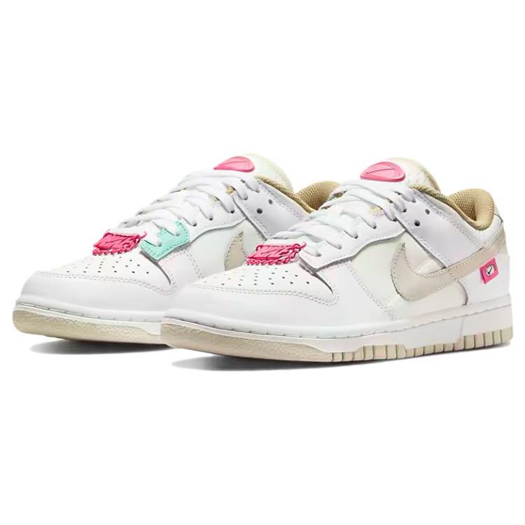 Nike Dunk Low Růžový Bling Dámské Tenisky Bílá Šňůrka Summit-White DX6060-121