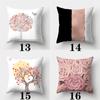 Pink Series Pillowcase 45cmX45cm Square Sofa Pillow Cover Rose Cushion Cover