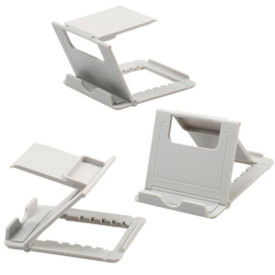 Universal Folding ABS Phone Holder Stand Mount For Smartphone iPhone iPad Tablet