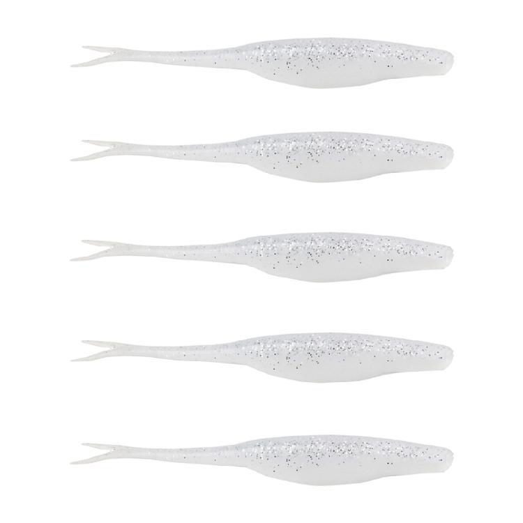 

5Pcs Soft Baits Floating Fishing Lure Slightly Split Tail Swimbaits Lures Soft Artificial Baits Rigged Fishing Tackles
