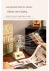 Retro Nostalgic Desktop Fan with 100 Speed Settings, Rechargeable, Perfect for Office or Dormitory Use