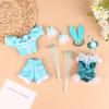 1Set Doll Clothes Short Sleeve Shorts Sexy Bunny Dress Stockings For 30Cm Doll