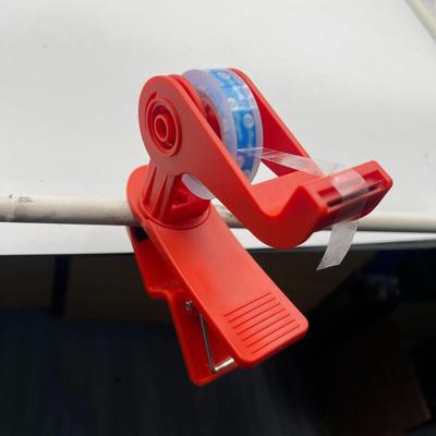 Organizer na rolki taśmy Premium Narzędzie Podstawa antypoślizgowa Materiały Uchwyt na biurko Zacisk do biura