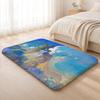 Anime F-Friend  Cute Floor Mat Machine Washable Soft Flannel Area Rug, Non-Slip Absorbent Floor Mat for Living Room Bedroom