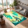 Zelda Crystal Velvet Rug, Soft Anti‑Slip Crystal Velvet Carpet for Living Room Bedroom Home Decor