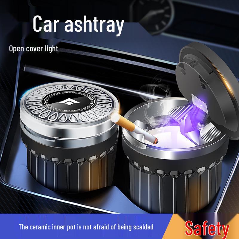 Ashtray with Light for AION Y Plus, AION S, and Meixuan 580V/LX - Car Interior Decor