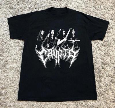 Crypta Band T-Shirt Black Unisex Fan Gift Tee S-4XL Unisex T-Shirt
