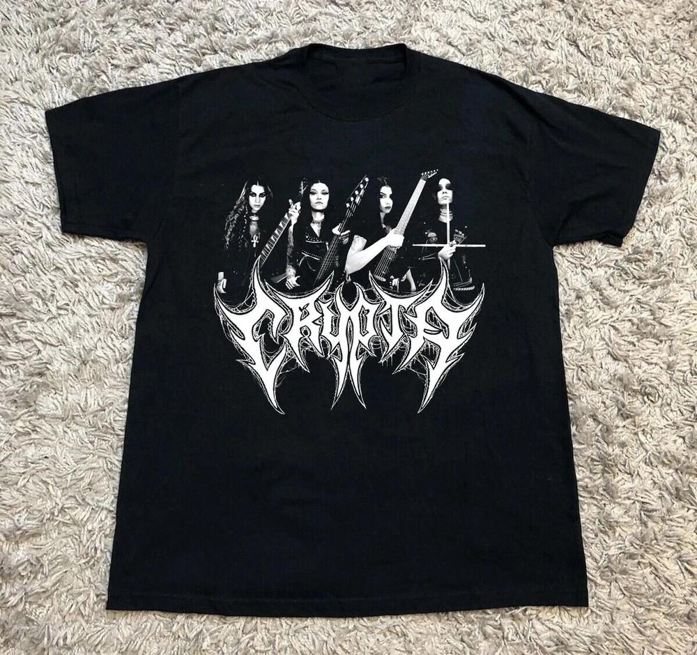 Crypta Band T-Shirt Black Unisex Fan Gift Tee S-4XL Unisex T-Shirt XXXXL