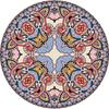 Ethnic Style Round Floor Mat Mandala Living Room Coffee Table Blanket Home Bedroom Bedside Blanket Hotel Guesthouse Carpet