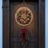 Weihnachts-Kamin-Hängedekoration, Kunst-Set mit Kunstperlen, Bastelset zum Malen mit Strasssteinen und Edelsteinen, Nikolaus-Baum, Außensocke, Elchmuster, Sonnenfänger