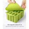 Ferramentas de sorvete DIY de verão com palitos de madeira Moldes de picolé de silicone Acessórios de cozinha Lanches para matar a sede para crianças