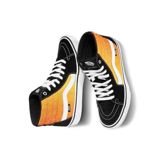 VANS Sk8-Hi Pro Fade - Black Orange - VN0A45JDSWE