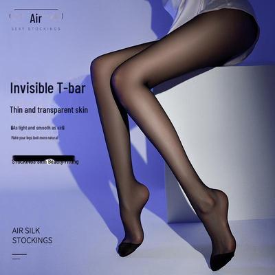 Manyan Sexy Sheer T-Crotch Pantyhose Stockings 1288