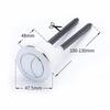 1 Stücke Dual Flush Toilette Tank Taste 38Mm/48Mm/58Mm Runde Form Closestool Tasten