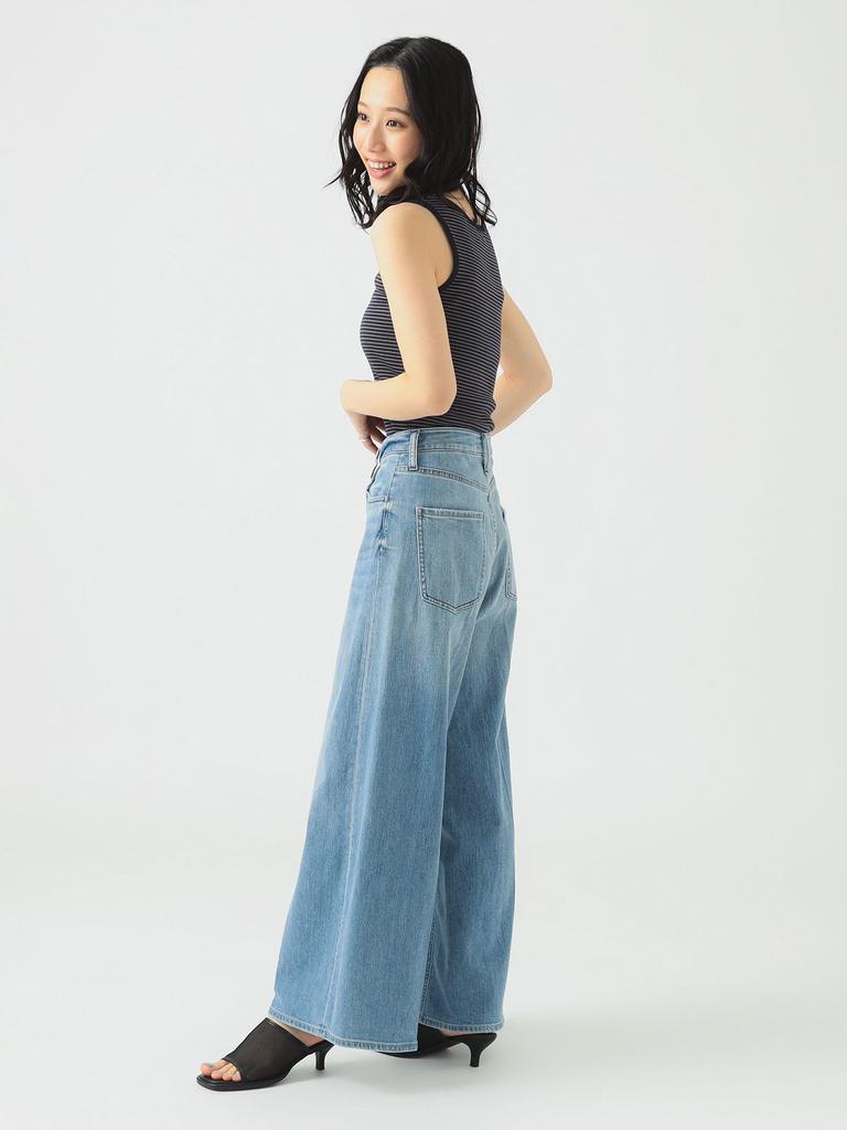 B:MING LIFE STORE by BEAMS S/S TEE HEALTH KNIT Tubular Ribbed Tank Top, Women's, Navy, One Size