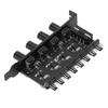 3PIN4PIN 4 Butoane Controler Viteză Ventilator Răcire PC 8 Canale Hub Ventilatoare pentru Carcasă CPU HDD VGA Ventilator PWM 12V