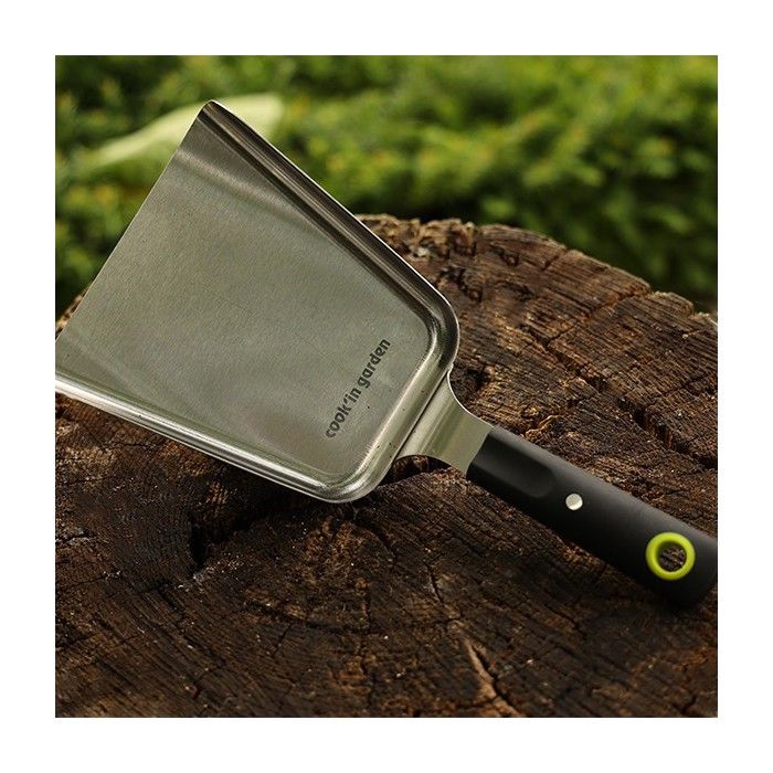 Spatule aimantée à bords relevés avec manche soft touch