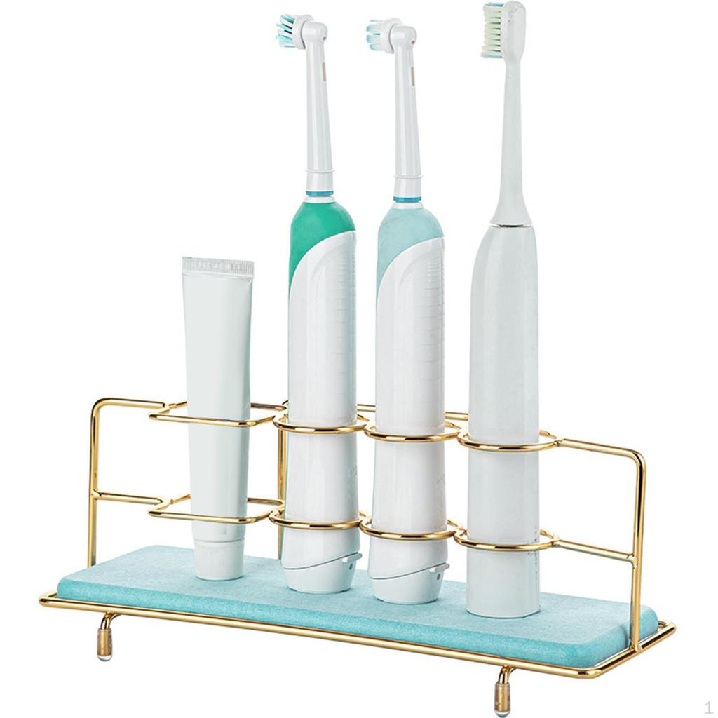 Electric Toothbrush Holder Bathroom Accessories Organizer Toothpaste
