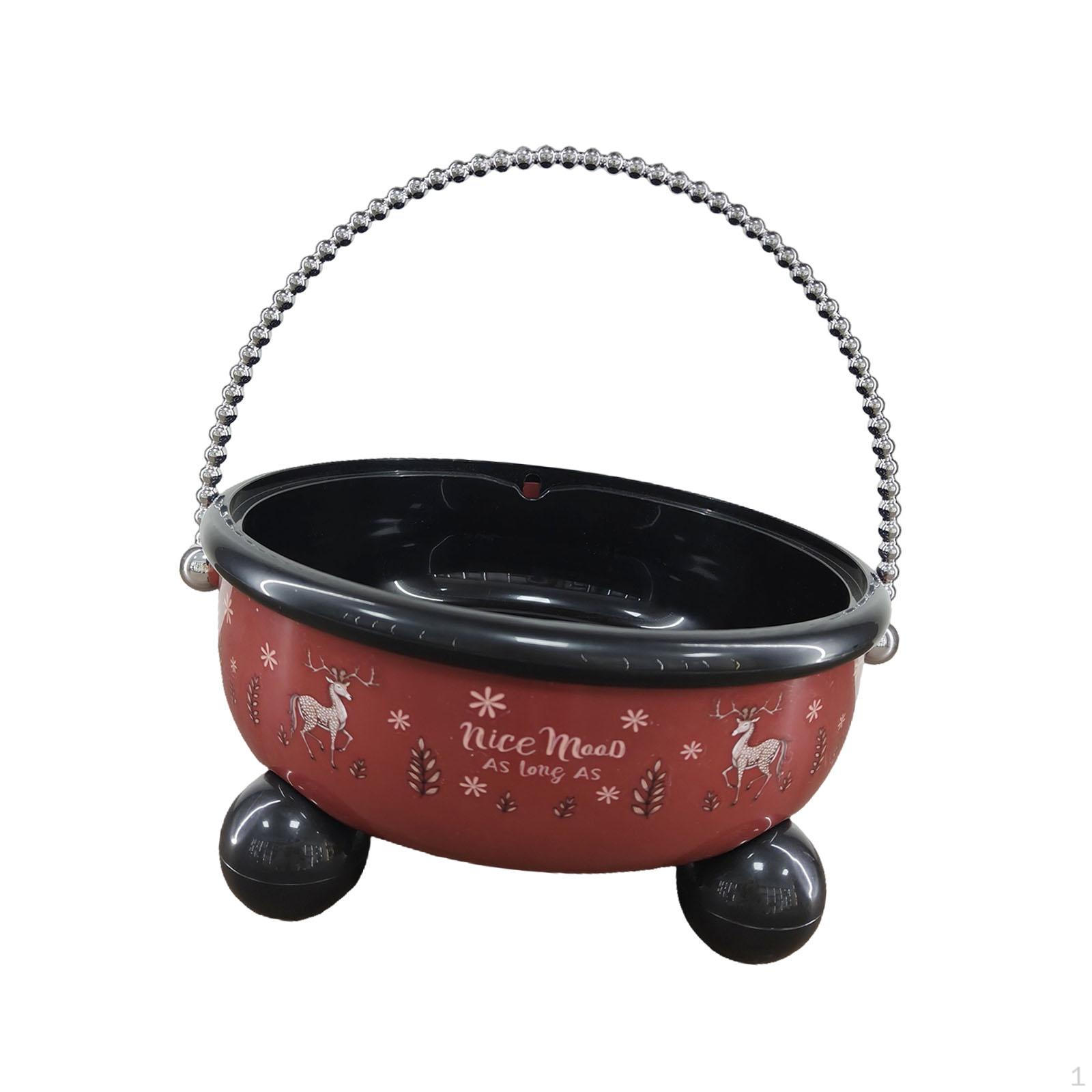 

Creative And Elegant Decorative Fruit Bowl with Base for Fruits Vegetables, Ideal красный