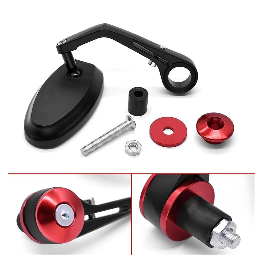 Motorcycle Mirror for Grom MSX125 CB400SF R650R 650R 125R Motorcycle Mirror 7/8" Handlebar End